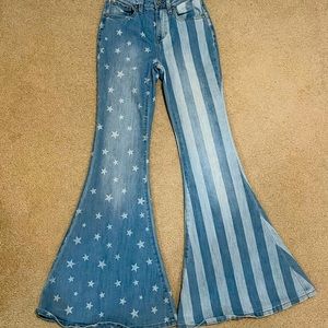 Patriotic flare jeans 25W